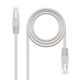 Nanocable Cable de Red RJ45 Cat.5e UTP AWG24 25 cm Gris