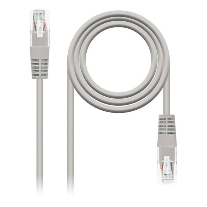Nanocable Cable de Red RJ45 Cat.5e UTP AWG24 25 cm Gris