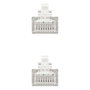 Nanocable Cable de Red RJ45 Cat.5e UTP AWG24 25 cm Gris