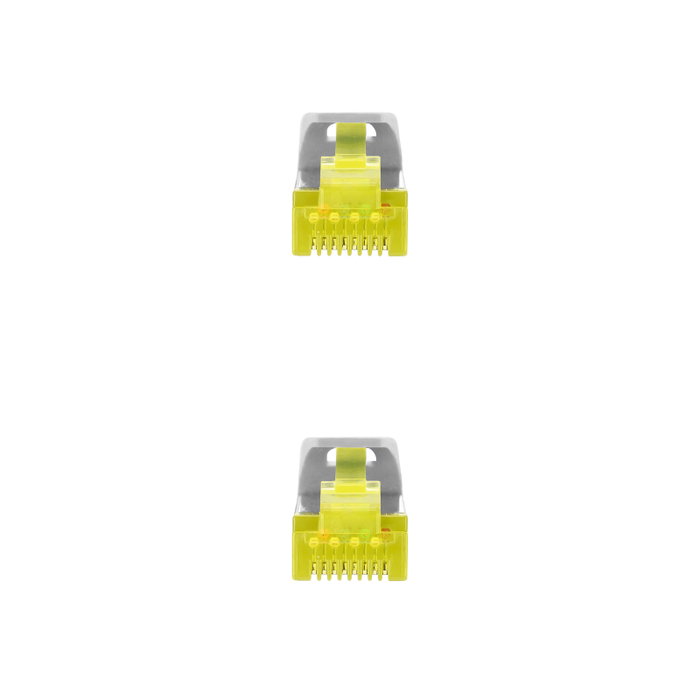 Nanocable 10.20.1901 Latiguillo Cable Red LSZH SFTP Cat.6A AWG26 Cobre 1.0m Gris