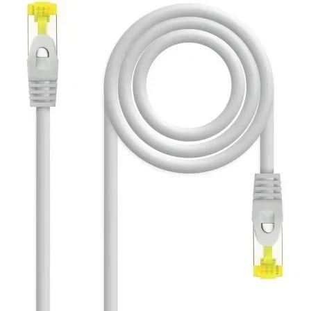 Nano Cable Cable de Red RJ45 Cat.6A SFTP LSZH Gris 2m - AWG26 OFC - Referencia 10.20.1902