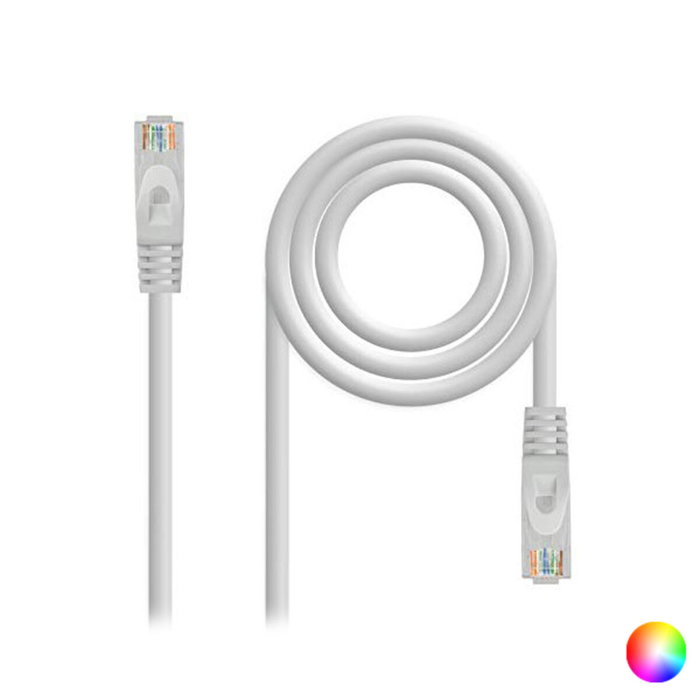Nanocable Cable de red latiguillo RJ45 LSZH Cat.6A UTP AWG24, Gris, 0.5 m Nanocable Cable de red latiguillo RJ45 LSZH Cat.6A UTP AWG24, Gris, 0.5 m
