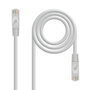 Nanocable Cable de red RJ45 Cat.6A UTP AWG24, 3m, Gris