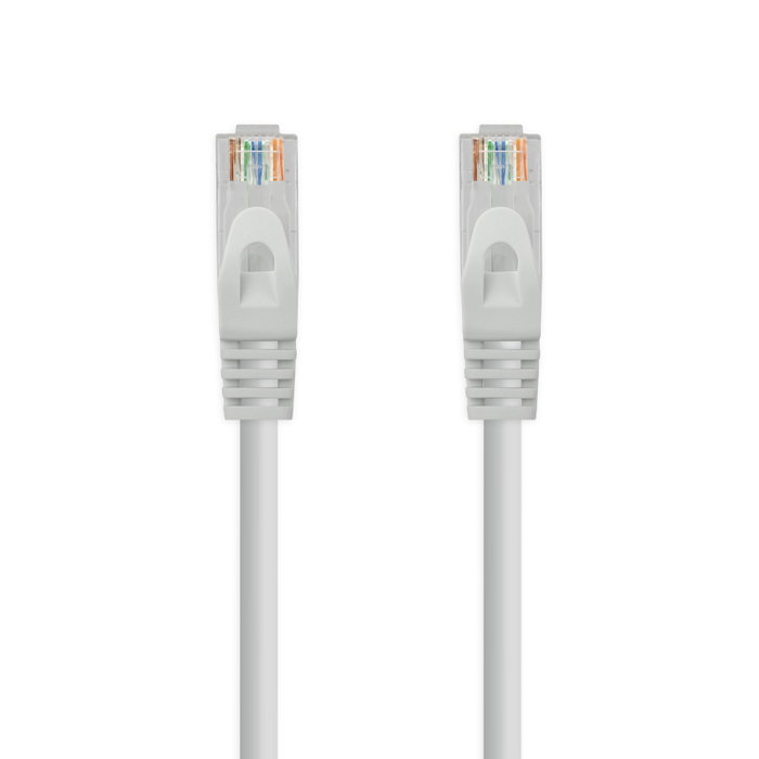 Nanocable Cable de red latiguillo RJ45 Cat.6A UTP AWG24, 5 m, Gris Nanocable Cable de red latiguillo RJ45 Cat.6A UTP AWG24, 5 m, Gris