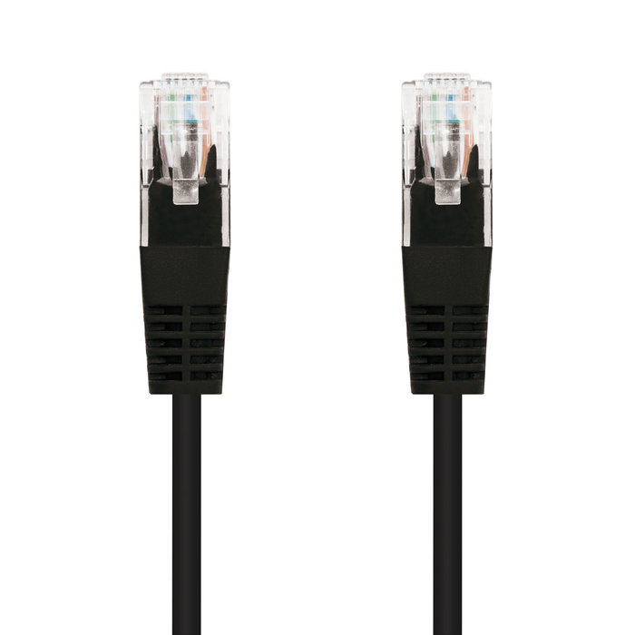 Nanocable Cable de Red RJ45 CAT.5e UTP AWG24 1 Metro - Negro