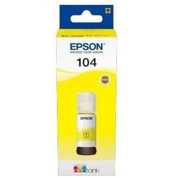 Epson Tinta 104 Amarillo EcoTank C13T00P440 Epson Tinta 104 Amarillo EcoTank C13T00P440
