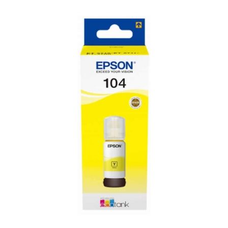 Epson Tinta 104 Amarillo EcoTank C13T00P440 Epson Tinta 104 Amarillo EcoTank C13T00P440