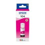 Epson Botella de Tinta EcoTank 104 Magenta 65 ml C13T00P340
