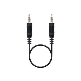 Nanocable Cable Audio Estéreo Jack 3.5mm Macho a Jack 3.5mm Macho