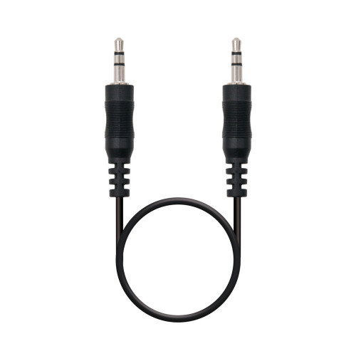 Nanocable Cable de Audio Estéreo Jack 3.5 mm Macho a Jack 3.5 mm Macho, 3m, Negro Nanocable Cable de Audio Estéreo Jack 3.5 mm Macho a Jack 3.5 mm Macho, 3m, Negro