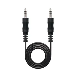 Nano Cable 10.24.0103 Cable Audio Estéreo Jack 3.5 Macho a Jack 3.5 Macho 3m Negro