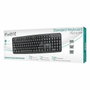 EWENT Teclado Slim USB Negro EW3109
