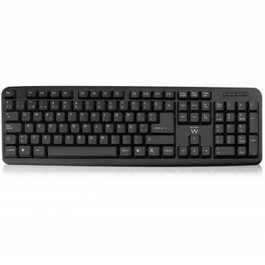 Ewent EW3109 Teclado Español Slim USB Negro