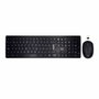 Ewent EW3256 Kit de Teclado y Ratón Inalámbrico QWERTY Español Negro