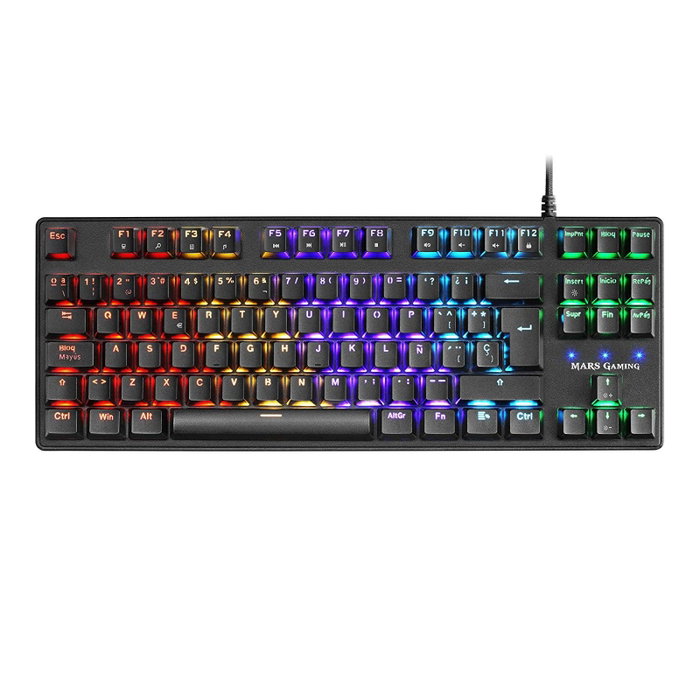 Teclado Mars Gaming Mkxtklbes Usb Rgb