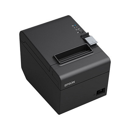 Epson TM-T20III (011) Impresora de recibos POS térmica directa USB RS-232 250mm/s 203 dpi negra para ticket rollo 80mm Epson TM-T20III (011) Impresora de recibos POS térmica directa USB RS-232 250mm/s 203 dpi negra para ticket rollo 80mm