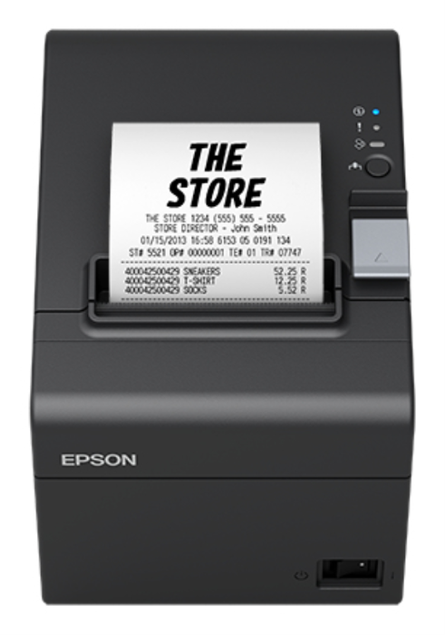 Epson TM-T20III Impresora de Recibos USB y RS-232 Negra