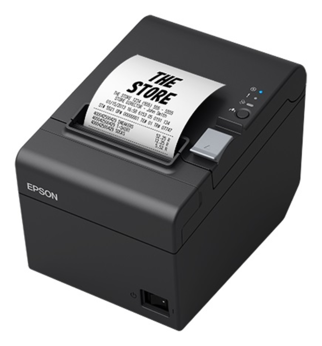 Epson TM-T20III Impresora de Recibos USB y RS-232 Negra