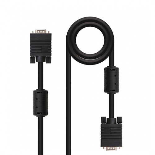 Nanocable 10.15.0103 Cable SVGA HDB15 Macho-Macho con Ferrita 3m Negro 2048 x 1536