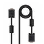 Nanocable 10.15.0103 Cable SVGA HDB15 Macho-Macho con Ferrita 3m Negro 2048 x 1536
