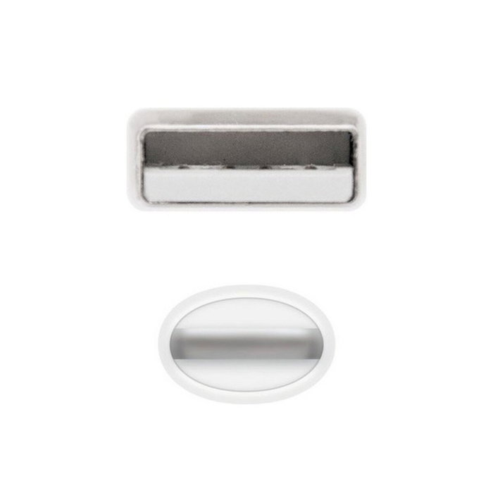 Nanocable Cable Lightning a USB 2.0 de 2m Blanco