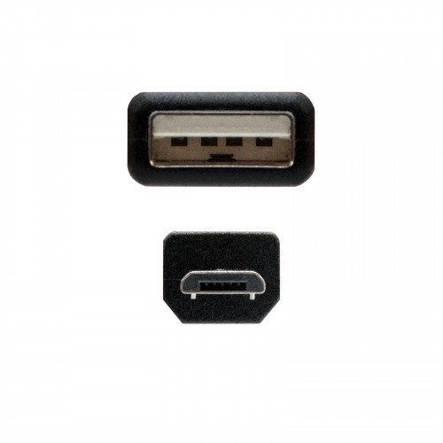 Nanocable Cable USB 2.0 Macho a Micro USB B Macho, 1.8m, Negro