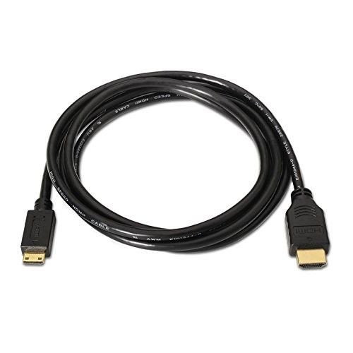 Nanocable Cable HDMI a Mini HDMI 1,8m Negro Nanocable Cable HDMI a Mini HDMI 1,8m Negro