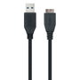 Nanocable Cable USB 3.0 de Tipo A a Micro USB B, 1 m, Negro