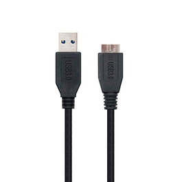Cable USB 3.0 A a Micro USB B NANOCABLE 10.01.110-BK