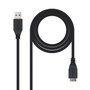 Nanocable Cable USB 3.0 de Tipo A a Micro USB B, 1 m, Negro