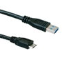 NANO CABLE Cable USB 3.0 Tipo A a Micro USB 3.0 Macho, 2m, Negro