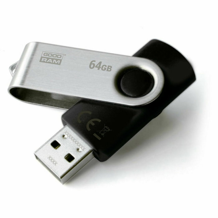 GOODRAM Pendrive 64GB UTS2 USB 2.0 Negro