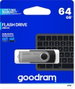 GOODRAM Pendrive 64GB UTS2 USB 2.0 Negro