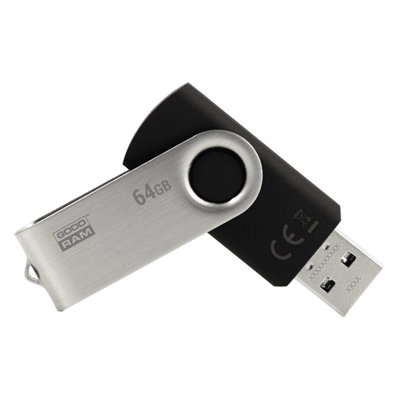 GOODRAM Pendrive UTS3 64GB USB 3.2 Gen 1 Negro
