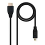 Nano Cable 10.15.3502 Cable Micro HDMI Macho - HDMI Macho 1.8m Negro