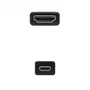 Nano Cable 10.15.3502 Cable Micro HDMI Macho - HDMI Macho 1.8m Negro