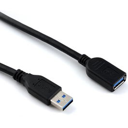 NANO CABLE Cable USB 3.0 A/M - USB 3.0 A/H 2.0M Negro