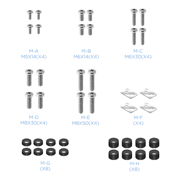 TooQ FS20200M-B Soporte de Suelo para Pantallas de 60" a 105", Negro, hasta 100kg