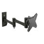 Tooq Soporte de Pared con Brazo Articulado para TV 13"-27", Giratorio e Inclinable, Gestión de Cables