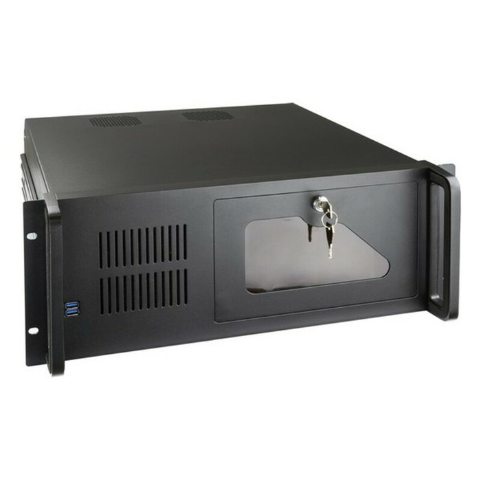 Tooq RACK-406N-USB3 Caja Rack 4U Negro