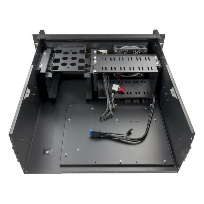 Tooq RACK-406N-USB3 Caja Rack 4U Negro