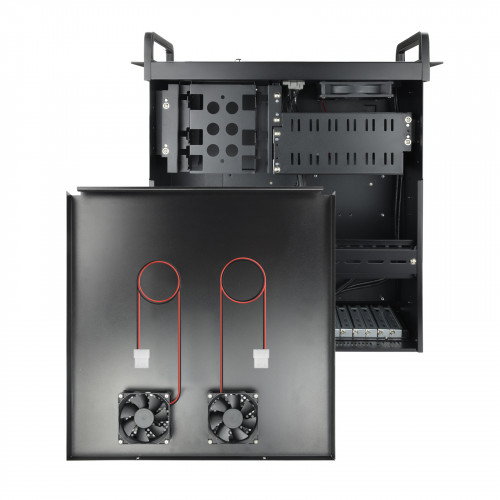 Tooq RACK-406N-USB3 Caja Rack 4U Negro