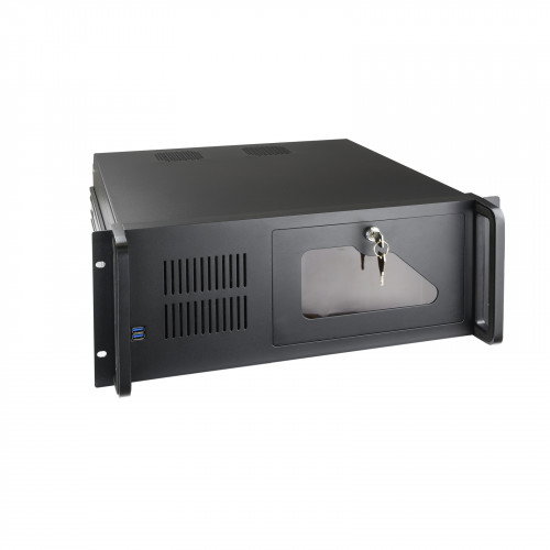 Tooq RACK-406N-USB3 Caja Rack 4U Negro