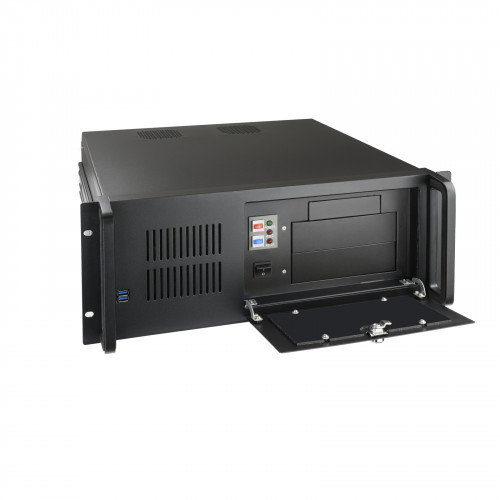 Tooq RACK-406N-USB3 Caja Rack 4U Negro