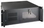 TooQ RACK-406N-USB3 Armario Rack 4U Bastidor de Pared Negro con USB 3.0 para Montaje en Rack de 19"