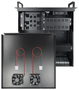 TooQ RACK-406N-USB3 Armario Rack 4U Bastidor de Pared Negro con USB 3.0 para Montaje en Rack de 19"