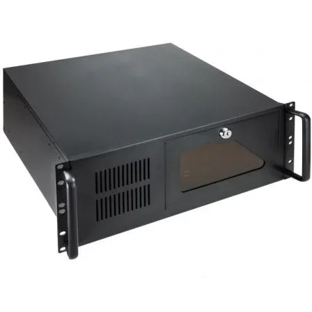 Tooq Caja Rack RACK-406N-USB3 de 4U con 2 x USB 3.0 Frontales para Placas ATX y hasta 7 Ranuras de Expansión