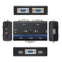 Nanocable KVM Switch VGA USB 1U-2PC Negro