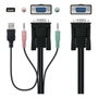 Nanocable KVM Switch VGA USB 1U-2PC Negro