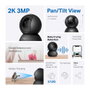 TP-Link Tapo C200 Cámara de Seguridad Wi-Fi Rotatoria 1080p Full HD